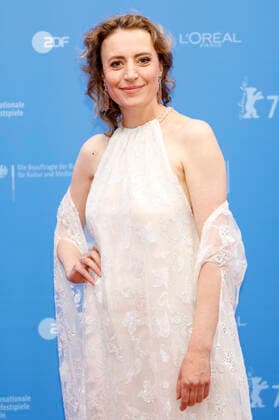 Maren Eggert bei der Ankunft zur Preisverleihung der Berlinale Summer Special 2021 71. Internationale Filmfestspiele Berlin im Freiluftkino Museumsinsel. Berlin, 13.06.2021