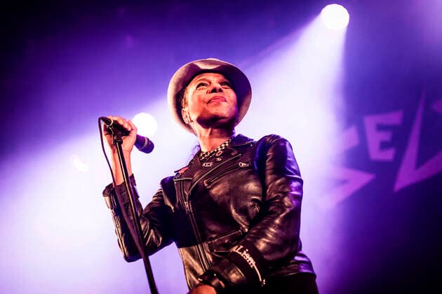 The Selecter live in Oslo, Norway Norway, Oslo - April 20, 2018. The English ska band The Selecter performs a live concert at Rockefeller in Oslo. Here singer Pauline Black is seen live on stage. Oslo Norway Rockefeller  Copyright: xGonzalesxPhoto TerjexDokkenx
