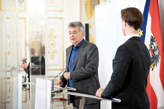 Aktuelles zu Corona-Wirtschaftshilfen: Pressekonferenz im Bundeskanzleramt