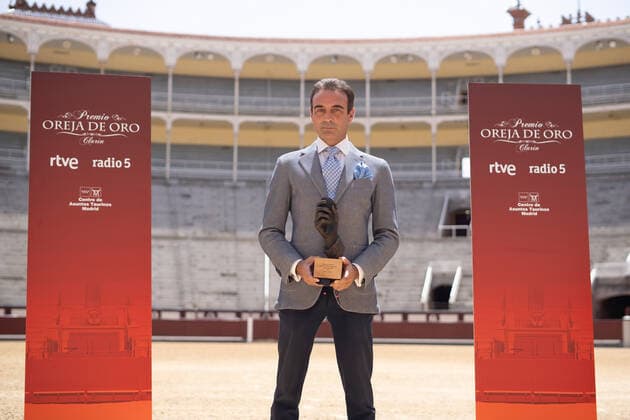 June 15, 2021, Madrid, Spain: The bullfighter Enrique Ponce seen during the delivery of the 2020 Oreja de Oro and Hierro de Oro awards granted by RNE in Madrid. Madrid Spain - ZUMAs197 20210615_zaa_s197_026 Copyright: xAtilanoxGarciax