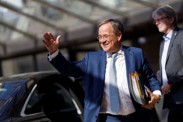 Armin Laschet bei der 131. Plenarsitzung des Landtags von NRW. Düsseldorf, 16.06.2021