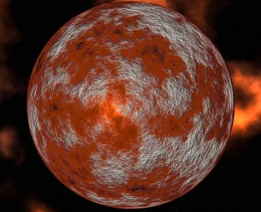 IMAGO Creative: Planeten im Sonnensystem / Mars - Symbolbilder Computergeneriertes hochauflösendes Bild des Planeten Mars *** Computer generated high resolution image of the planet Mars Copyright: imageBROKER/Doukdouk ibxdgb06947124.jpg