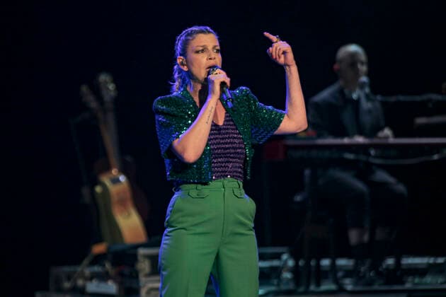 Emma in Fortuna Live 21 Tour at the Cavea of the Auditorium Parco della Musica in Rome Emma in Fortuna Live 21 Tour at the Cavea of the Auditorium Parco della Musica in Rome. The singer performed by presenting her latest work, after the pandemic stopped. Rome Lazio Italy Copyright: DanielaxFranceschelli
