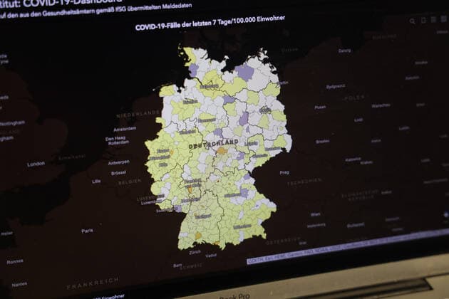Coronavirus in Deutschland - Covid-19-Dashboard des Robert Koch-Institut 19.06.2021: Robert Koch-Institut: 7-Tage-Inzidenz 9,3. 7-Tage-Fallzahl 7.772. COVID-19-Fälle 3.721.139. Zugang um 1.108 gegenüber dem Vortag. COVID-19-Todesfälle 90.369. Zugang um 99 gegenüber dem Vortag.