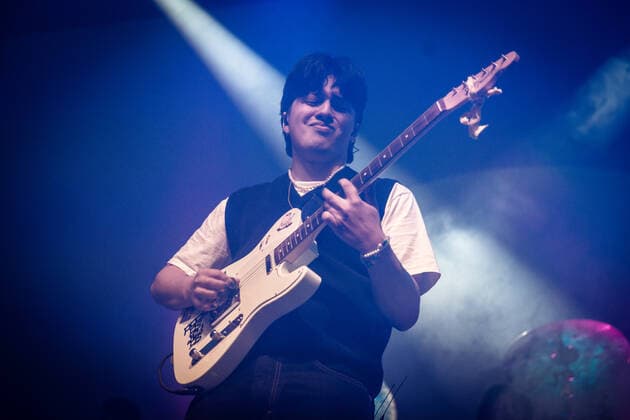 Boy Pablo live in Oslo, Norway Oslo, Norway. 18th, June 2021. The Norwegian indie pop band Boy Pablo performs a live concert at Sentrum Scenen in Oslo. Here singer and musician Nicolas Pablo Rivera Munoz is seen live on stage. Oslo Norway  Copyright: xGonzalesxPhoto TordxLitleskarex