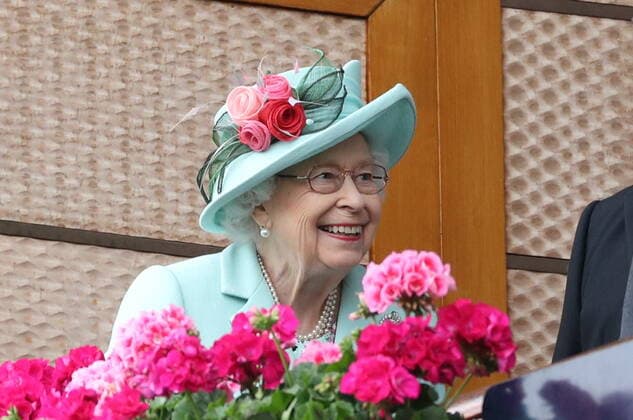 Entertainment Bilder des Tages . 19 06 2021. Ascot , United Kingdom. Queen Elizabeth II on the final day of Royal Ascot.  xStephenxLockx xi-Imagesx IIM-22297-0118