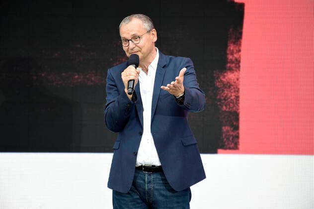 Knut Elstermann bei der Verleihung vom Publikumspreis Wettbewerb 2021 auf der Berlinale Summer Special 2021 71. Internationale Filmfestspiele Berlin im Freiluftkino Museumsinsel. Berlin, 20.06.2021