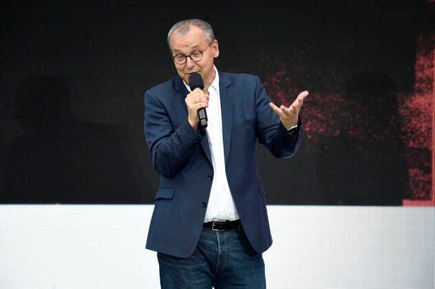 Knut Elstermann bei der Verleihung vom Publikumspreis Wettbewerb 2021 auf der Berlinale Summer Special 2021 71. Internationale Filmfestspiele Berlin im Freiluftkino Museumsinsel. Berlin, 20.06.2021