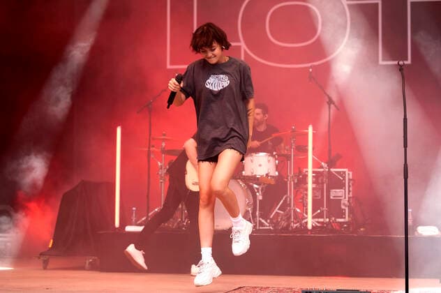 Lotte live im Rahmen der Konzertreihe Back on Stage auf der Gilde Parkbühne. Hannover, 20.06.2021