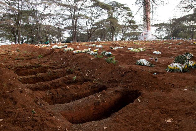 News Bilder des Tages SÃO PAULO, SP - 21.06.2021: ENTERROS NO CEMITÉRIO DA VILA FORMOSA - Tombs and graves in Vila Formosa Cemetery, East Side of São Paulo this Monday afternoon (21). Brazil passed the mark of 502,000 killed by Covid-19 while recording the highest moving average of Covid-19 cases since April. x2082644x  YurixMurakami