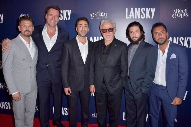 Bilder des Jahres 2021, Entertainment 06 Juni Entertainment Themen der Woche KW25 David Cade, David James Elliott, Eytan Rockaway, Harvey Keitel, John Magaro und Danny A. Abeckaser bei der Premiere des Kinofilms Lansky im Harmony Gold Theater. Los Angeles, 21.06.2021 *** David Cade, David James Elliott, Eytan Rockaway, Harvey Keitel, John Magaro and Danny A Abeckaser at the premiere of the feature film Lansky at the Harmony Gold Theater Los Angeles, 21 06 2021 Foto:xD.xStarbuckx xFuturexImage