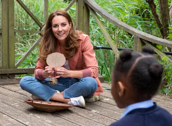. 22 06 2021. London, United Kingdom. Kate Middleton, the Duchess of Cambridge, at the Natural History Museum in London to hear more about how communities across the UK will benefit from the MuseumÕs Urban Nature Project which is being launched later this year.  xi-Imagesx xPoolx IIM-22303-0064