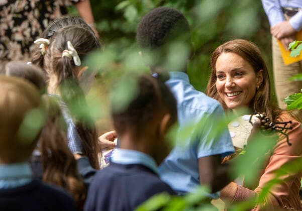 . 22 06 2021. London, United Kingdom. Kate Middleton, the Duchess of Cambridge, at the Natural History Museum in London to hear more about how communities across the UK will benefit from the MuseumÕs Urban Nature Project which is being launched later this year.  xi-Imagesx xPoolx IIM-22303-0070