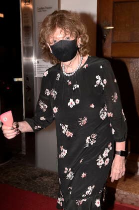 Elisabeth Wicki-Endriss bei der 20. Verleihung des Friedenspreises des Deutschen Films Die Brücke im Cuvillies Theater. München, 22.06.2021