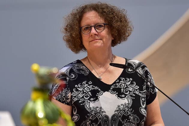 Eröffnung ANOHA im Jüdischen Museum Berlin Dr.Ane Kleine-Engel, Leiterin der KInderwelt ANOHA, Jüdisches Museum Berlin PK zur Eröffnung der Kinderwelt ANOHA im Jüdischen Museum in Berlin am 23.06.2021 *** Opening of ANOHA at the Jewish Museum Berlin Dr Ane Kleine Engel, Director of the Childrens World ANOHA, Jewish Museum Berlin PK for the opening of the Childrens World ANOHA at the Jewish Museum in Berlin on 23 06 2021 Photopress Mueller