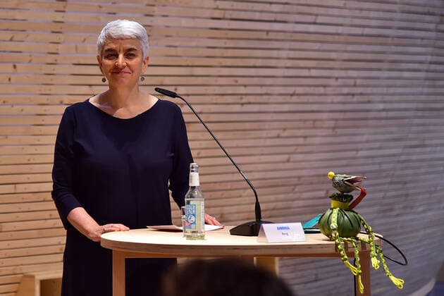 Eröffnung ANOHA im Jüdischen Museum Berlin Hetty Berg, Direktorin des Jüdischen Museum Berlin, PK zur Eröffnung der Kinderwelt ANOHA im Jüdischen Museum in Berlin am 23.06.2021 *** Opening of ANOHA at the Jewish Museum Berlin Hetty Berg, Director of the Jewish Museum Berlin, PK on the opening of the childrens world ANOHA at the Jewish Museum in Berlin on 23 06 2021 Photopress Mueller