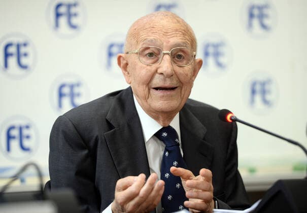 Foto IPP Fabio Cimaglia Roma 23 06 2021 Fondazione Luigi Einaudi. Premio Luigi Einaudi 2021 a Sabino Cassese Nella foto: Sabino Cassese Roma 23 06 2021 Fondazione Luigi