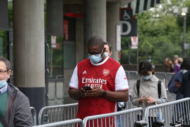 . 25 06 2021. London, United Kingdom. Mass Vaccination Arsenal. Arsenal FC hold a mass vaccination event at their Emirates stadium in North London, Friday 25th June.  xMartynxWheatleyx xi-Imagesx IIM-22318-0009