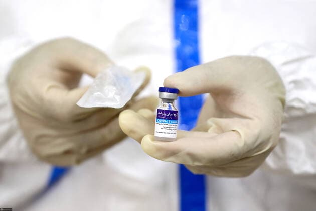 June 25, 2021, Tehran, Tehran, Iran: A handout picture provided by the Iranian supreme leader Ayatollah Ali Khamenei s office shows a vial of the locally-made Covid-19 vaccine, COVIran Barekat, in Tehran, on June 25, 2021. The Iranian Supreme Leader received today the first dose of an Iranian-designed and manufactured anti covid vaccine, not yet approved by the health authorities of the Islamic Republic, his services announced. Aged 81, Ayatollah Khamenei has received the first dose of Iran s coronavirus vaccine, a message posted on his official Persian Twitter account. Tehran Iran - ZUMAi98_ 20210625_zih_i98_008 Copyright: xIranianxSupremexLeader SxOfficex
