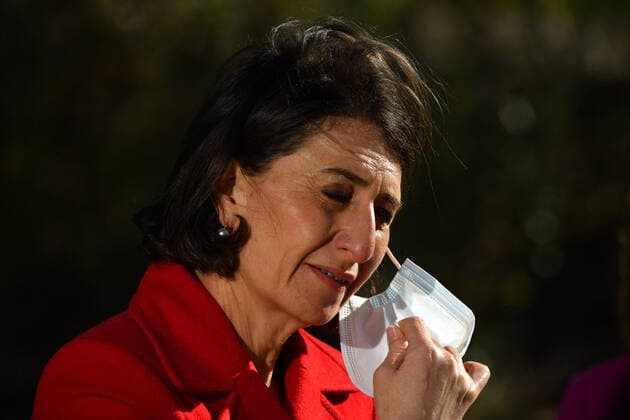 GLADYS BEREJIKLIAN COVID19 PRESSER, NSW Premier Gladys Berejiklian speaks to the media during a press conference in Sydney, Saturday, June 26, 2021. ( NO ARCHIVING, EDITORIAL USE ONLY, NO USE IN BOOKS WITHOUT CONSENT SYDNEY NSW AUSTRALIA  Copyright: xMICKxTSIKASx 20210626001552623742