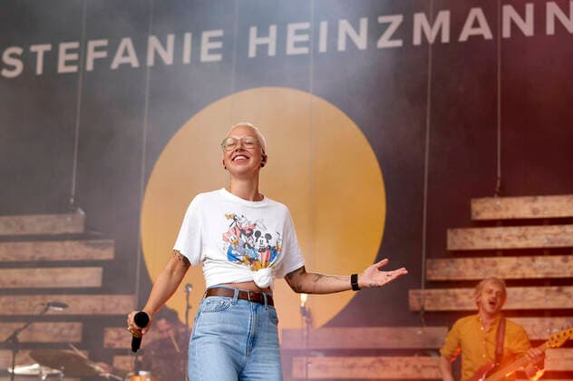 Stefanie Heinzmann live im Rahmen der Konzertreihe Back on Stage auf der Gilde Parkbühne. Hannover, 26.06.2021