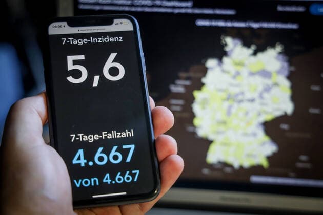 Coronavirus in Deutschland - Covid-19-Dashboard des Robert Koch-Institut 28.06.2021: Robert Koch-Institut: 7-Tage-Inzidenz 5,6. 7-Tage-Fallzahl 4.667. COVID-19-Fälle 3.726.929. Zugang um 219 gegenüber dem Vortag. COVID-19-Todesfälle 90762. Zugang um 8 gegenüber dem Vortag.