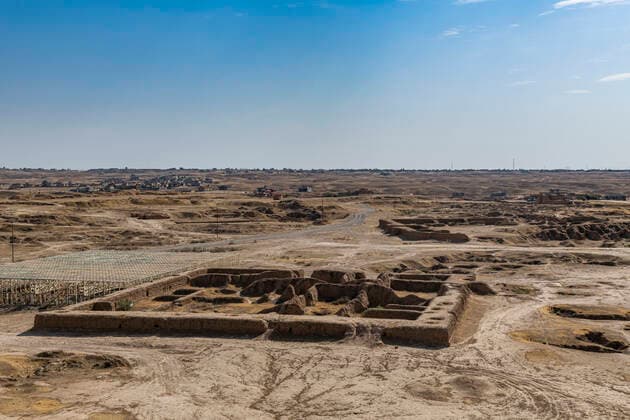 The old Assyrian town of Ashur (Assur), UNESCO World Heritage Site, Iraq, Middle East Copyright: MichaelxRunkel 1184-5685