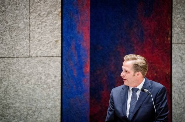 THE HAGUE - Outgoing Minister Hugo de Jonge of Health, Welfare and Sport (CDA) during the weekly question time in the House of Representatives. ANP BART SIZE Copyright: xHollandsexHoogtex xxANPx x433184336x