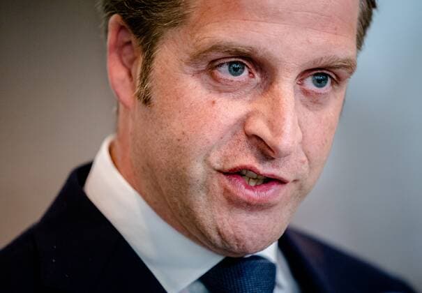 THE HAGUE - Outgoing Minister Hugo de Jonge of Health, Welfare and Sport (CDA) during the weekly question time in the House of Representatives. ANP BART SIZE Copyright: xHollandsexHoogtex xxANPx x433184355x