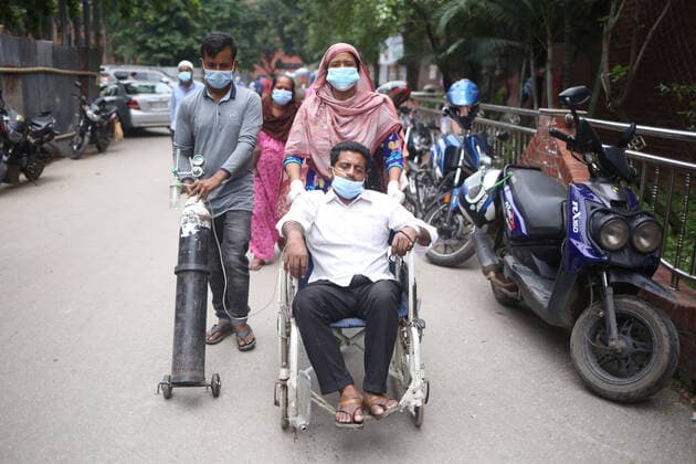 News Bilder des Tages June 30, 2021, Dhaka, Bangladesh: The number of patients infected with coronavirus has started increasing after the identification of Delta variant in the country. Patient pressure has come out in the capital s major coronavirus dedicated hospitals. Pictures taken from Shaheed Suhrawardy Medical College on Wednesday Dhaka Bangladesh - ZUMAh355 20210630_zip_h355_003 Copyright: xMd.xRakibulxHasanx