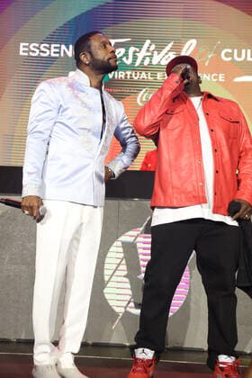 HOLLYWOOD, CA - JULY 1: Keith Sweat and Bobby Brown at Keith Sweat VERZUZ Bobby Brown at Avalon in Hollywood, California on July 1, 2021. Copyright: xWalikxGoshorn MediaPunchx