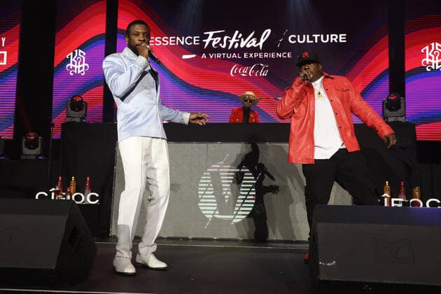 HOLLYWOOD, CA - JULY 1: Keith Sweat and Bobby Brown at Keith Sweat VERZUZ Bobby Brown at Avalon in Hollywood, California on July 1, 2021. Copyright: xWalikxGoshorn MediaPunchx