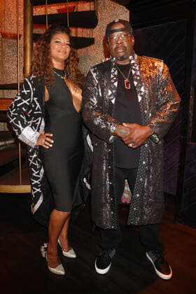 HOLLYWOOD, CA - JULY 1: Bobby Brown and wife Alicia Etheredge at Keith Sweat VERZUZ Bobby Brown at Avalon in Hollywood, California on July 1, 2021. Copyright: xWalikxGoshorn MediaPunchx