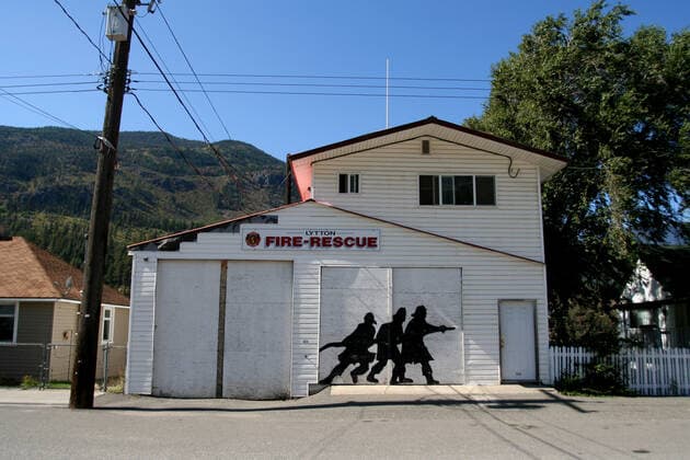 Der Ort Lytton ( British Columbia Kanada ), Aufnahme vom 11. September 2008. Die kanadische Ortschaft ist am 1. Juli 2021 von einem Feuer nahezu komplett zerstört worden. ARCHIVBILD: Lytton ( Kanada )