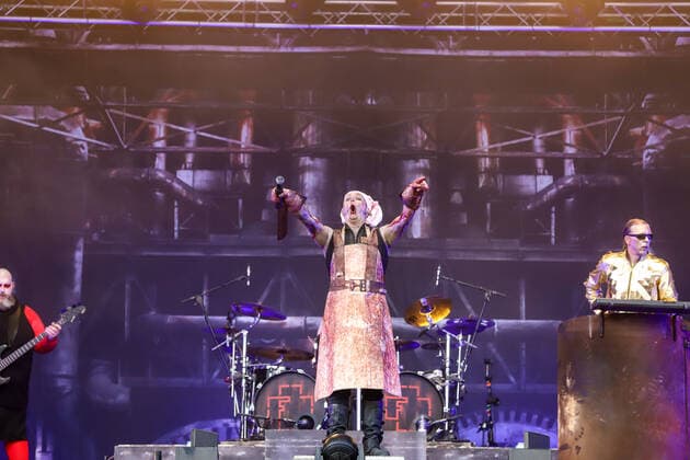 Feuerengel - A Tribute to Rammstein live beim Strandkorb Konzert in Hamburg Hamburg Cruise Center Steinwerder Hamburg Deutschland Copyright: xLobeca RalfxHomburgx
