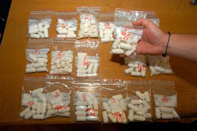 smuggling of cocaine, drugs found and seized by the police cocaine smuggling, drugs found by the police