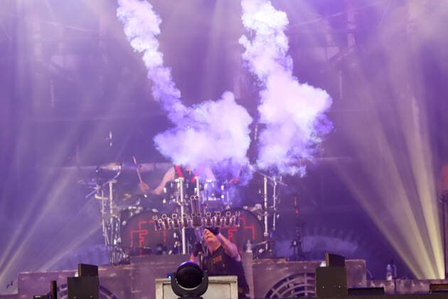 Feuerengel - A Tribute to Rammstein live beim Strandkorb Konzert in Hamburg Hamburg Cruise Center Steinwerder Hamburg Deutschland Copyright: xLobeca RalfxHomburgx