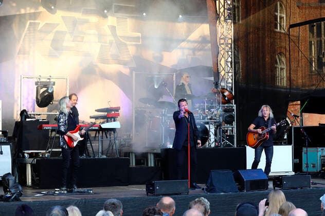 Karat live im Rahmen der Karat 45 Open Air Tour in der Kulturbrauerei. Görlitz, 03.07.2021