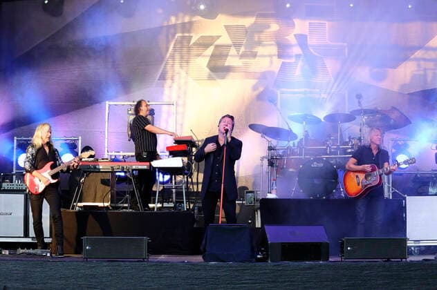 Karat live im Rahmen der Karat 45 Open Air Tour in der Kulturbrauerei. Görlitz, 03.07.2021