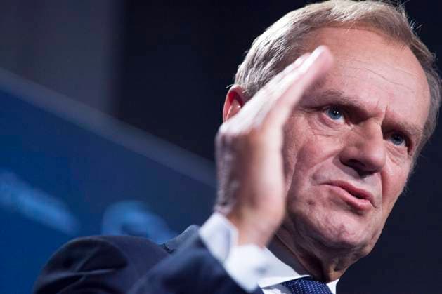 Conference Of Donald Tusk In Warsaw President of the European Peoples Party Donald Tusk seen in Warsaw on July 4, 2021. Warsaw Poland luczniewski-conferen210704_nppml  Copyright: xMaciejxLuczniewskix