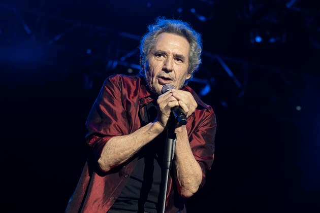 July 4, 2021, Madrid, Spain: Spanish singer Miguel Rios performs at the Noches del Botanico in Madrid. Madrid Spain - ZUMAs197 20210704_zaa_s197_167 Copyright: xAtilanoxGarciax