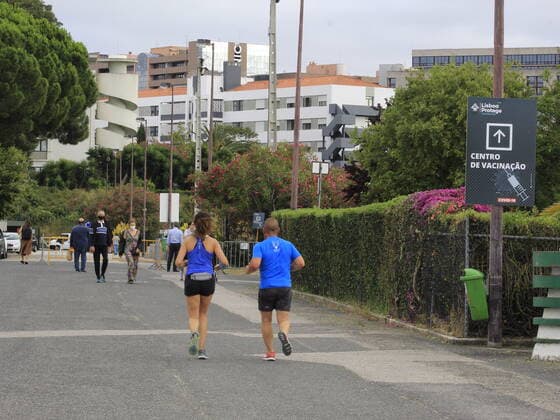 July 5, 2021, Lisbon, Portugal: Movement at vaccination center against Covid-19 set up at University Stadium in Lisbon, Portugal, on Monday (5). Space, in addition to being used for sports, provided two pavilions for immunization during the pandemic.  Copyright: xEdsonxdexSouzax
