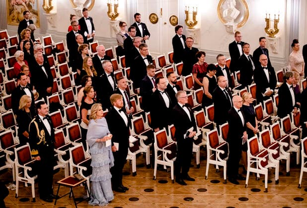06-07-2021 Contraprestatie Queen Maxima and King Willem-Alexander attend the counter performance with the Royal Concertgebouw Orchestra at the Konzerthaus in Berlin on the 2nd day of the statevisit to Berlin, Germany. Â  Copyright: xPPEx