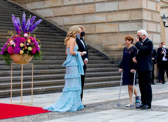 06-07-2021 Contraprestatie Queen Maxima and King Willem-Alexander attend the counter performance with the Royal Concertgebouw Orchestra at the Konzerthaus in Berlin on the 2nd day of the statevisit to Berlin, Germany. Â  Copyright: xPPEx