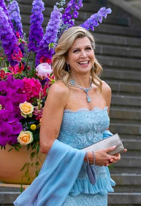 06-07-2021 Contraprestatie Queen Maxima attend the counter performance with the Royal Concertgebouw Orchestra at the Konzerthaus in Berlin on the 2nd day of the statevisit to Berlin, Germany. Â  Copyright: xPPEx