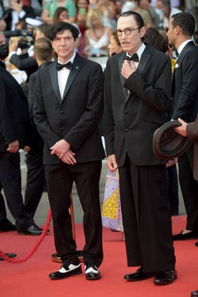 74th Cannes Film Festival 2021, Red Carpet film : ˜Annette™ and Opening ceremony. Pictured: The Sparks, Ron Mael, Russel Mael  Copyright: xAlbertoxTerenghi Cannesx2021x xIx xCannesxpoolx