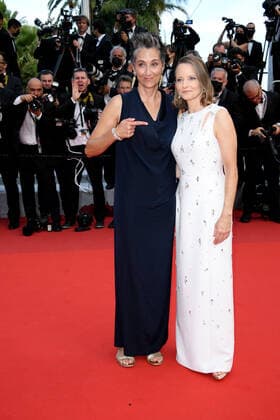 C74th Cannes Film Festival, Red Carpet Annette, pictured Jodie Foster and Alexandra Hedison  Copyright: xSimonexComix xIPAx xCannesxpoolx