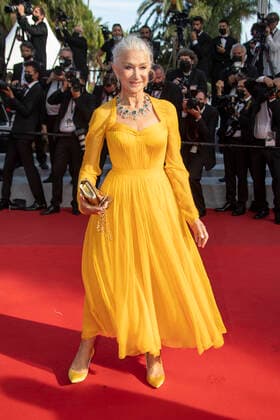lDame Helen Mirren attends the Annette screening and opening ceremony during the 74th annual Cannes Film Festival on July 06, 2021 in Cannes, France. Photo: Franck Boham imageSPACE MediaPunch Copyright: ximageSPACEx