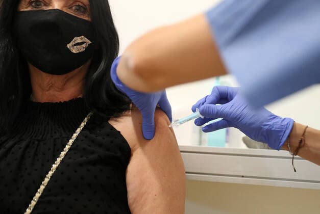 Coronavirus Vaccination In Spain Coronavirus vaccination in Barcelona, Spain, on July 7, 2021. Barcelona Spain urbanandsport-covid19v210707_npzLN  Copyright: xJoanxVallsx