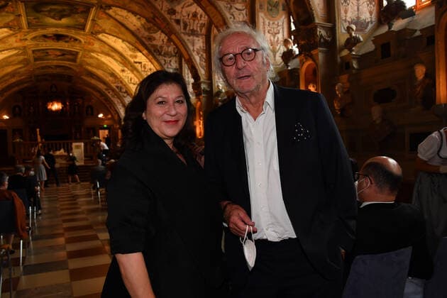 Eva Mattes und Günther Maria Halmer Verleihung des Bayerischen Verdienstorden 2021 Ehrung, Auszeichnung Antiquarium Residenz München 08. Juli 2021